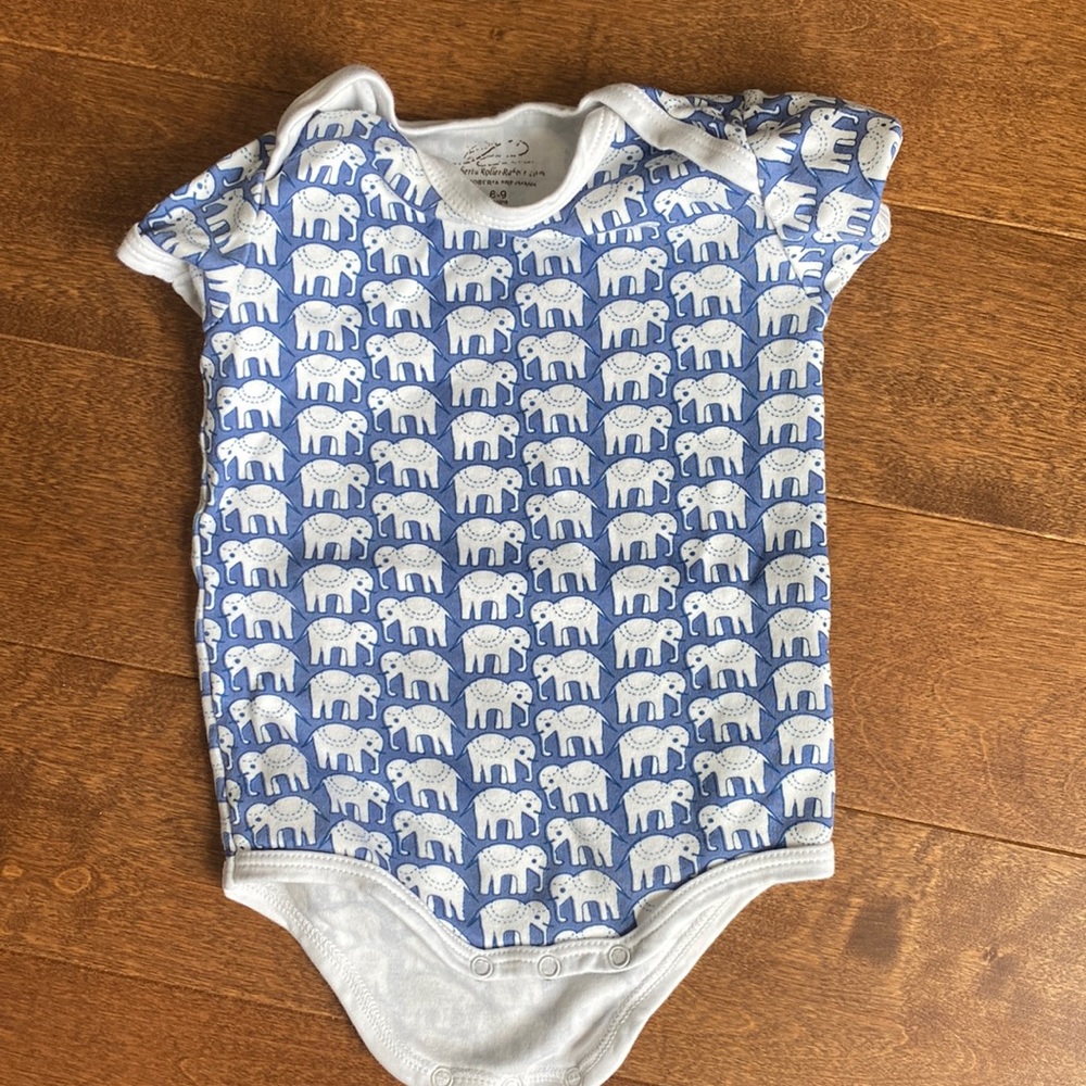 Roller rabbit onesie